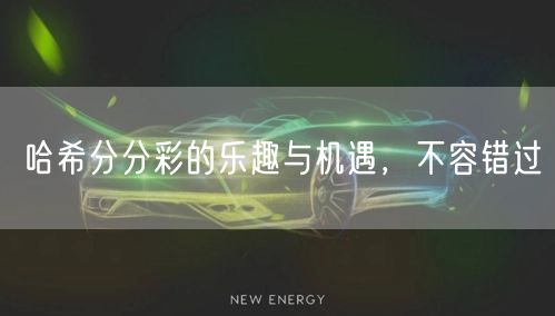 哈希分分彩的乐趣与机遇，不容错过