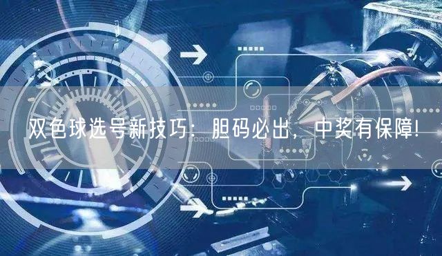 双色球选号新技巧:胆码必出,中奖有保障!